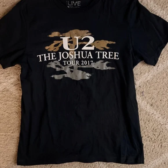 “RARE” NEW U2 The Joshua Tree Tour 2017 Black T-Shirt Med/Large - Picture 11 of 11